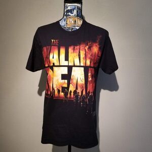 WALKING DEAD PROMO T SHIRT MEDIUM FRUIT OF THE LOOM. BIN 19